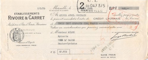 1935 manufacture pates et - pates,