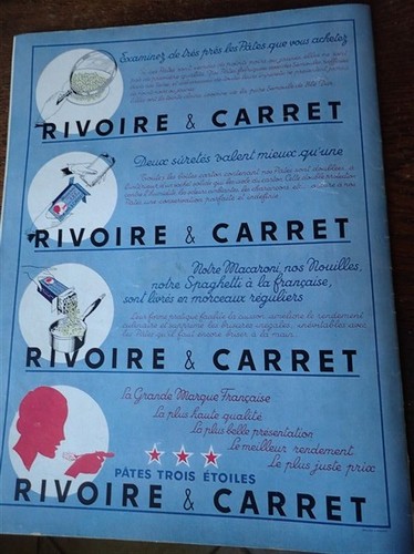 Pâtes rivoire carret - &, +