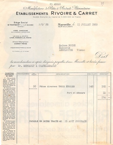 1933 manufacture pates et - de,
