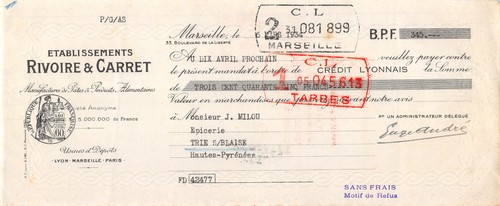 1934 manufacture pates - manufacture, et